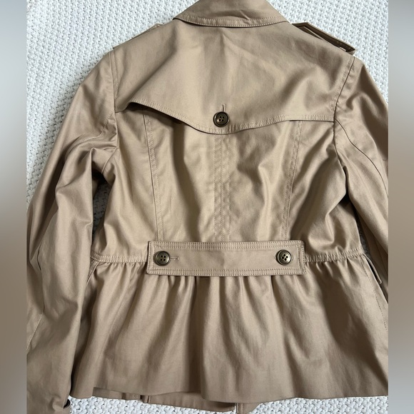 Burberry Brit Tan Trench Coat - Picture 12 of 13